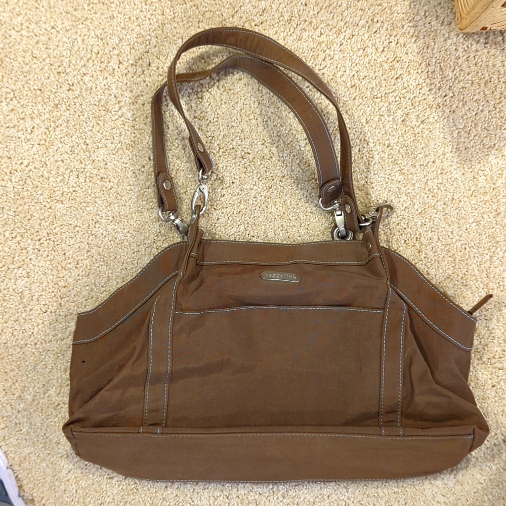 Baggalinni brown canvas bag
